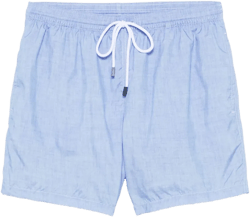 logo-patch swim shorts