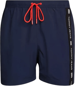 logo swim shorts
