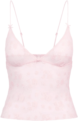 Skims Women's Pink Triangle Cami Top