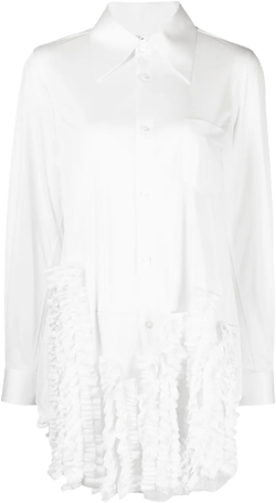 ruffle-appliqué shirt