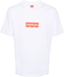 logo-print cotton T-shirt
