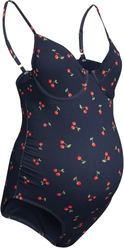 Maternity Textured One-Piece Balconette Swimsuit | Old Navy