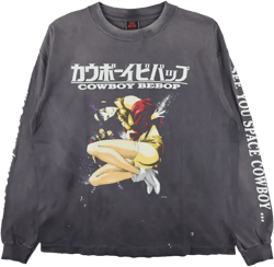 x Cowboy Bebop cotton T-shirt
