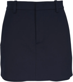 straight mini skirt 