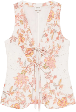 printed waistcoat
