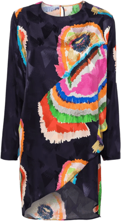 Nala silk tunic blouse