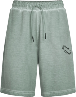 logo-print track shorts