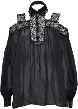 silk blouse