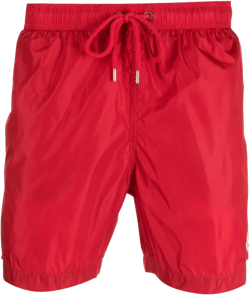 logo-patch swimming shorts