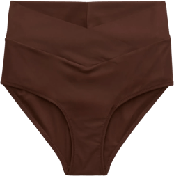 Aerie Crossover High Waisted Bikini Bottom