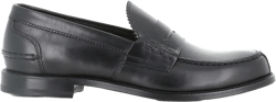 leather penny loafers