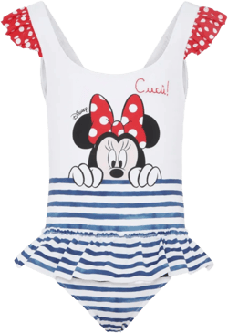 Minnie-print swimsuit
