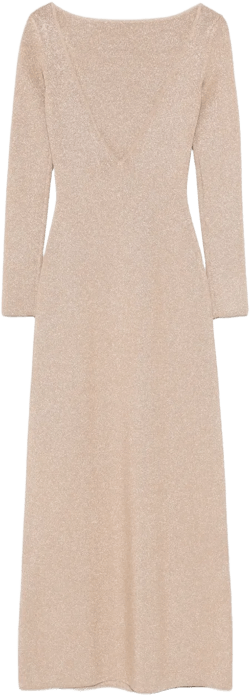 boat-neck dress