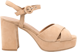 90mm suede sandals