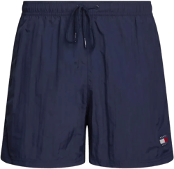logo-embroidered swim shorts