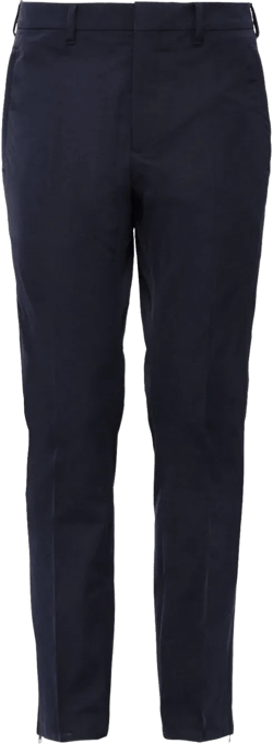 slim-fit trousers