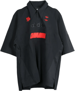 x Willy Chavarria logo-embroidered polo shirt