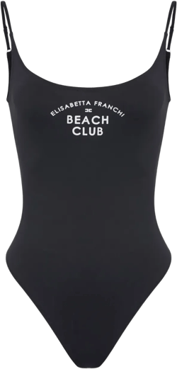 logo-print swimsuit
