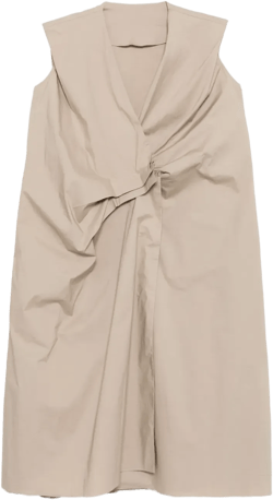 V-neck sleeveless dress