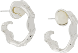 Liquid Pearl Hoop earrings