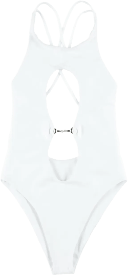 cut-out swimsuit