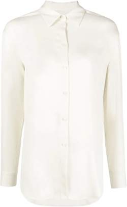 long-sleeve buttoned shirt