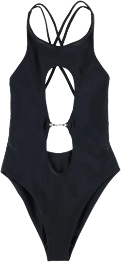 cut-out swimsuit