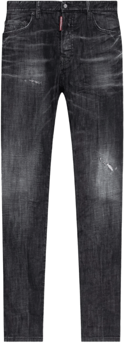 logo-patch jeans