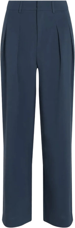 tailored wide-leg trousers