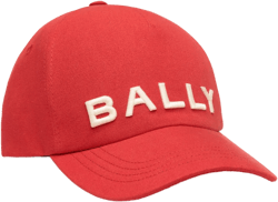 logo-embroidered baseball cap
