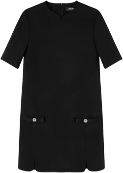 bow-detail dress