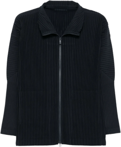 pleated shirt jacket