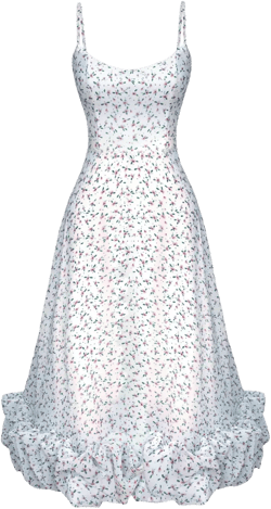 floral-print flounce buster midi dress