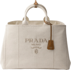 logo-embroidered tote bag