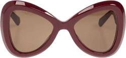 oversize-frame sunglasses