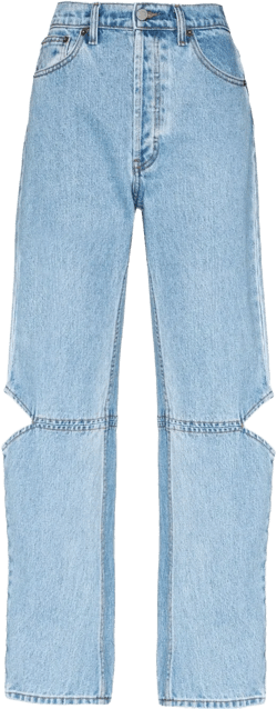 Cowgirl cut-out jeans