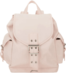 Ganni Women's Natural Backpack "Bucky" Small