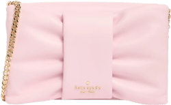 Kate Spade Women's Pink Bow Flap Crossbody Bag