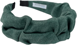 Women's Traditional Textured Headband - Green