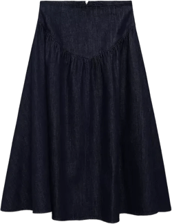 Mango Women's Flared Denim Skirts