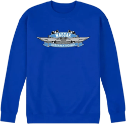 Men's NASCAR Logo Long Sleeve Fleece T-Shirt