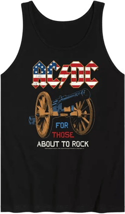Men's ACDC About To Rock Tank