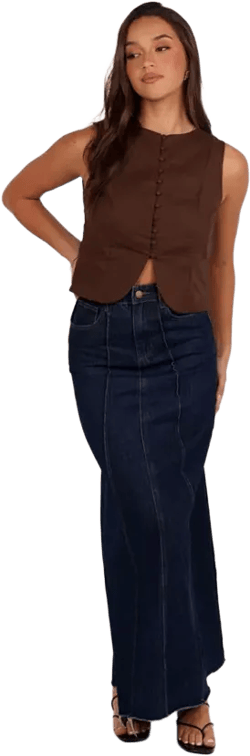 Women's Daniella Linen Vest