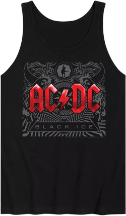 Men's ACDC Black Ice Tank