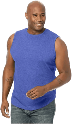 Big & Tall Silver Cooling Muscle Tank