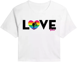 Trendy Juniors Barbie Love Cropped Tee