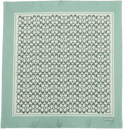Women's Vintage Signature Print Silk Square Scarf