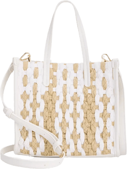 Small Straw Crossbody Tote, Exclusively at Macy's  