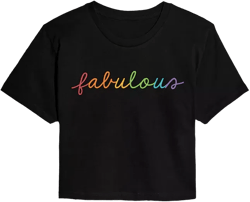 Trendy Juniors Fabulous Cropped Tee