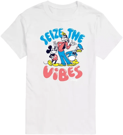 Men's Disney Seize The Vibes Short Sleeve Tee